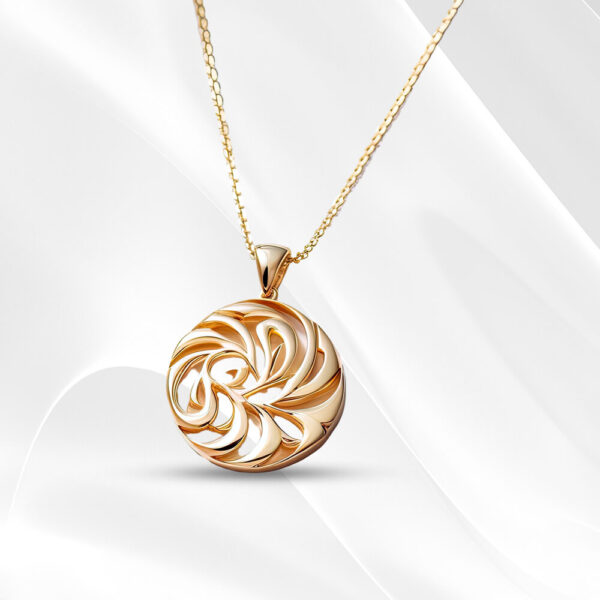 Circle Necklace - 18K Gold