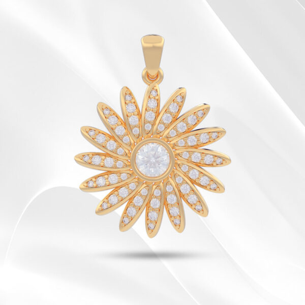 Lady's Pendant - 18k Gold